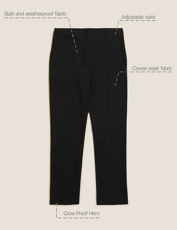 Boys’ Slim Leg School Trousers (2-18 Yrs) M&S Collection Boys’ Slim Leg School Trousers (2-18 Yrs) -Cheap School Uniform Store SD 04 T76 4791 Y0 X EC 90