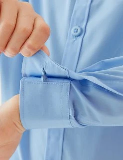 M&S Collection 3pk Boys' Slim Fit Easy Iron School Shirts (2-16 Yrs) -Cheap School Uniform Store SD 04 T76 5718 E0 X EC 3