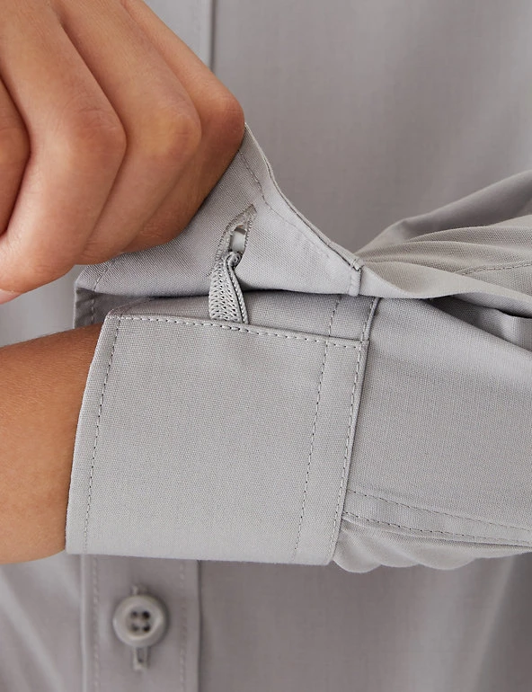 3pk Boys' Easy Iron School Shirts (2-16 Yrs) M&S Collection 3pk Boys' Easy Iron School Shirts (2-16 Yrs) -Cheap School Uniform Store SD 04 T76 5719 T0 X EC 3