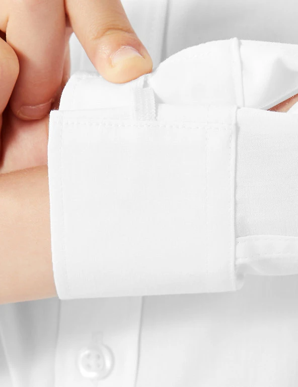 3pk Boys' Easy Iron School Shirts (2-16 Yrs) M&S Collection 3pk Boys' Easy Iron School Shirts (2-16 Yrs) -Cheap School Uniform Store SD 04 T76 5719 Z0 X EC 2