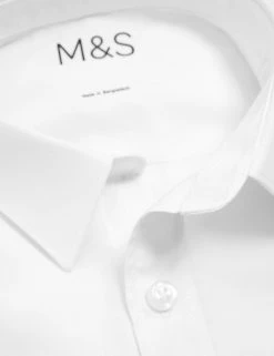 M&S Collection 3pk Boys' Easy Iron School Shirts (2-16 Yrs) 7 M&S Collection 3pk Boys' Easy Iron School Shirts (2-16 Yrs) -Cheap School Uniform Store SD 04 T76 5719 Z0 X EC 8