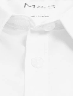 M&S Collection Boys' 2pk Slim Fit Stretch School Shirts (2-16 Yrs) 6 M&S Collection Boys' 2pk Slim Fit Stretch School Shirts (2-16 Yrs) -Cheap School Uniform Store SD 04 T76 5753 Z0 X EC 3