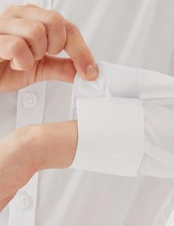 M&S Collection Boys' 2pk Skinny Fit Stretch School Shirts (2-16 Yrs) 6 M&S Collection Boys' 2pk Skinny Fit Stretch School Shirts (2-16 Yrs) -Cheap School Uniform Store SD 04 T76 5754 Z0 X EC 3