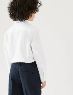 M&S Collection 2pk Boys' Non-Iron School Shirts (2-18 Yrs) -Cheap School Uniform Store SD 04 T76 5768 Z0 X EC 3