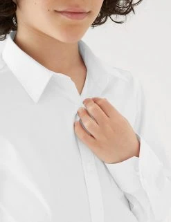 M&S Collection 2pk Boys' Slim Fit Non-Iron School Shirts (2-18 Yrs) 4 M&S Collection 2pk Boys' Slim Fit Non-Iron School Shirts (2-18 Yrs) -Cheap School Uniform Store SD 04 T76 5769 Z0 X EC 1