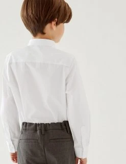 M&S Collection Boys' 5pk Regular Fit Easy To Iron School Shirts (2-18 Yrs) 10 M&S Collection Boys' 5pk Regular Fit Easy To Iron School Shirts (2-18 Yrs) -Cheap School Uniform Store SD 04 T76 5779 Z0 X EC 2