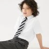 M&S Collection 3pk Boys' Plus Fit Easy Iron School Shirts (4-18 Yrs) -Cheap School Uniform Store SD 04 T76 5812P Z0 X EC 0