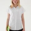 M&S Collection 2pk Girls' Easy Iron School Shirts (2-16 Yrs) -Cheap School Uniform Store SD 04 T76 5931 Z0 X EC 0