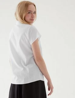 M&S Collection 2pk Girls' Easy Iron School Shirts (2-16 Yrs) 5 M&S Collection 2pk Girls' Easy Iron School Shirts (2-16 Yrs) -Cheap School Uniform Store SD 04 T76 5931 Z0 X EC 2