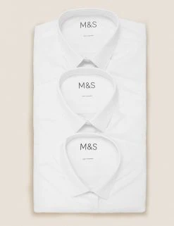 M&S Collection 3pk Girls' Easy Iron School Shirts (2-16 Yrs) 6 M&S Collection 3pk Girls' Easy Iron School Shirts (2-16 Yrs) -Cheap School Uniform Store SD 04 T76 5946 Z0 X EC 7