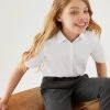 3pk Girls' Slim Fit Easy Iron School Shirts (2-16 Yrs) -Cheap School Uniform Store SD 04 T76 5951 Z0 X EC 0