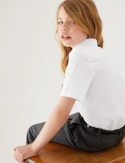 3pk Girls' Slim Fit Easy Iron School Shirts (2-16 Yrs) 5 3pk Girls' Slim Fit Easy Iron School Shirts (2-16 Yrs) -Cheap School Uniform Store SD 04 T76 5951 Z0 X EC 2