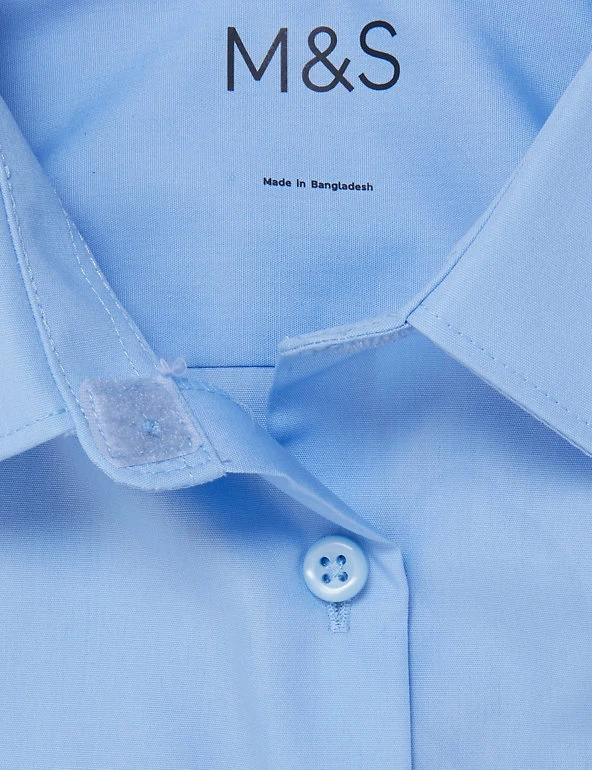 M&S Collection 2pk Girls' Non-Iron School Shirts (2-18 Yrs) 12 M&S Collection 2pk Girls' Non-Iron School Shirts (2-18 Yrs) - Image 10