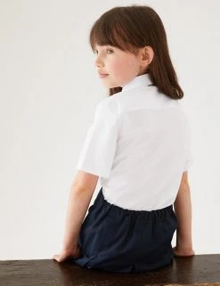 M&S Collection 3pk Girls’ Adaptive Easy Iron School Shirts (3-18 Yrs) -Cheap School Uniform Store SD 04 T76 5998 Z0 X EC 2