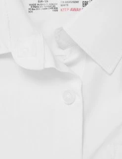 M&S Collection 2pk Girls’ Pure Cotton School Shirts (2-18 Yrs) -Cheap School Uniform Store SD 04 T76 5999S Z0 X EC 3