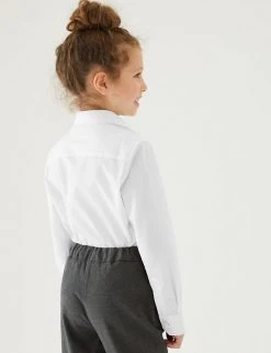 M&S Collection Shirts 2pk Girls' Slim Fit Non-Iron School Blouses (2-16 Yrs) 5 M&S Collection Shirts 2pk Girls' Slim Fit Non-Iron School Blouses (2-16 Yrs) -Cheap School Uniform Store SD 04 T76 6020 Z0 X EC 2