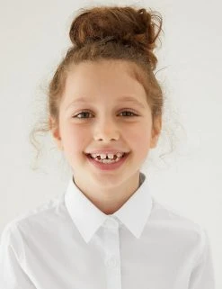 M&S Collection 3pk Girls' Plus Fit Easy Iron School Shirts (4-18 Yrs) 4 M&S Collection 3pk Girls' Plus Fit Easy Iron School Shirts (4-18 Yrs) -Cheap School Uniform Store SD 04 T76 6023P Z0 X EC 1