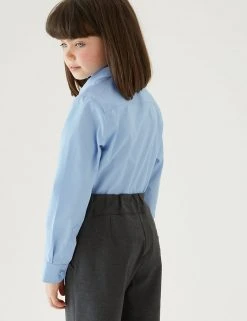 M&S Collection 2pk Girls' Slim Fit Non-Iron School Shirts (2-18 Yrs) 12 M&S Collection 2pk Girls' Slim Fit Non-Iron School Shirts (2-18 Yrs) -Cheap School Uniform Store SD 04 T76 6040 E0 X EC 2