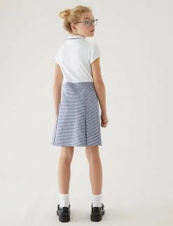 M&S Collection Dresses Girls' 2 In 1 Gingham Pleated School Dress (2-14 Yrs) 77 M&S Collection Dresses Girls' 2 In 1 Gingham Pleated School Dress (2-14 Yrs) -Cheap School Uniform Store SD 04 T76 6475 F0 X EC 2