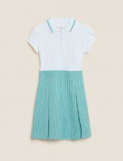 M&S Collection Dresses Girls' 2 In 1 Gingham Pleated School Dress (2-14 Yrs) 80 M&S Collection Dresses Girls' 2 In 1 Gingham Pleated School Dress (2-14 Yrs) -Cheap School Uniform Store SD 04 T76 6475 J0 X EC 90