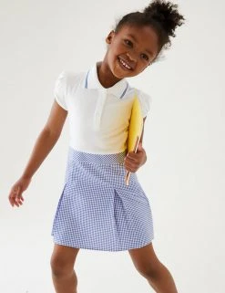 M&S Collection Dresses Girls' 2 In 1 Gingham Pleated School Dress (2-14 Yrs) 64 M&S Collection Dresses Girls' 2 In 1 Gingham Pleated School Dress (2-14 Yrs) -Cheap School Uniform Store SD 04 T76 6475 O4 X EC 0