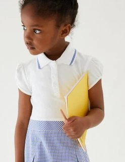 M&S Collection Dresses Girls' 2 In 1 Gingham Pleated School Dress (2-14 Yrs) 66 M&S Collection Dresses Girls' 2 In 1 Gingham Pleated School Dress (2-14 Yrs) -Cheap School Uniform Store SD 04 T76 6475 O4 X EC 1