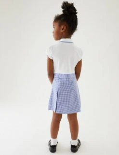M&S Collection Dresses Girls' 2 In 1 Gingham Pleated School Dress (2-14 Yrs) 67 M&S Collection Dresses Girls' 2 In 1 Gingham Pleated School Dress (2-14 Yrs) -Cheap School Uniform Store SD 04 T76 6475 O4 X EC 2