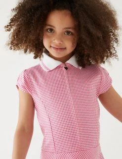 M&S Collection Dresses Girls' Gingham Pleated School Dress (2-14 Yrs) 66 M&S Collection Dresses Girls' Gingham Pleated School Dress (2-14 Yrs) -Cheap School Uniform Store SD 04 T76 6477 A0 X EC 1