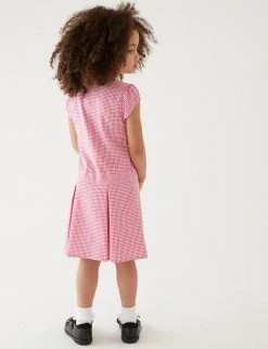 M&S Collection Dresses Girls' Gingham Pleated School Dress (2-14 Yrs) 67 M&S Collection Dresses Girls' Gingham Pleated School Dress (2-14 Yrs) -Cheap School Uniform Store SD 04 T76 6477 A0 X EC 2