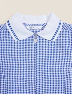 M&S Collection Dresses Girls' Gingham Pleated School Dress (2-14 Yrs) 52 M&S Collection Dresses Girls' Gingham Pleated School Dress (2-14 Yrs) -Cheap School Uniform Store SD 04 T76 6477 O4 X EC 3