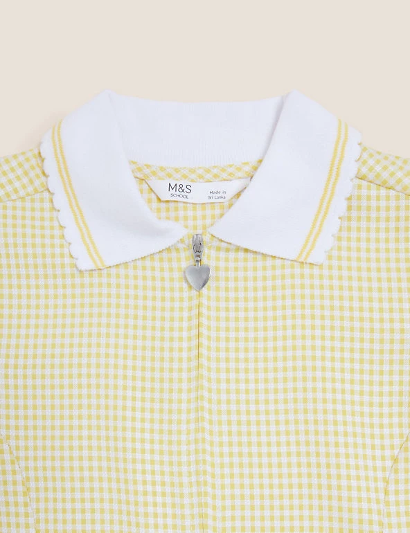 M&S Collection Dresses Girls' Gingham Pleated School Dress (2-14 Yrs) 17 M&S Collection Dresses Girls' Gingham Pleated School Dress (2-14 Yrs) - Image 15