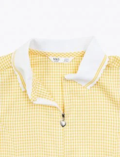 M&S Collection Dresses Girls' Gingham Pleated School Dress (2-14 Yrs) 58 M&S Collection Dresses Girls' Gingham Pleated School Dress (2-14 Yrs) -Cheap School Uniform Store SD 04 T76 6477 R0 X EC 4