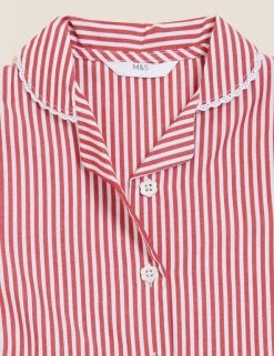 M&S Collection Dresses Girls' Pure Cotton Striped School Dress (2-14 Yrs) -Cheap School Uniform Store SD 04 T76 6480 B0 X EC 3