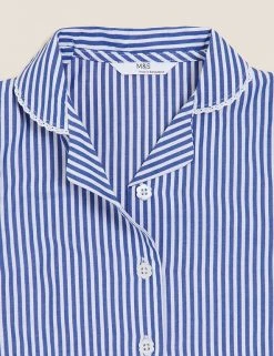 M&S Collection Dresses Girls' Pure Cotton Striped School Dress (2-14 Yrs) -Cheap School Uniform Store SD 04 T76 6480 O4 X EC 3