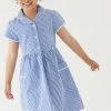 M&S Collection Dresses Girls' Pure Cotton Gingham School Dress (2-14 Yrs) 1 M&S Collection Dresses Girls' Pure Cotton Gingham School Dress (2-14 Yrs) -Cheap School Uniform Store SD 04 T76 6481 O4 X EC 0