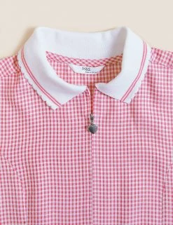 Dresses Girls' Gingham Pleated Zip School Playsuit (2-14 Yrs) 26 Dresses Girls' Gingham Pleated Zip School Playsuit (2-14 Yrs) -Cheap School Uniform Store SD 04 T76 6482 A0 X EC 5