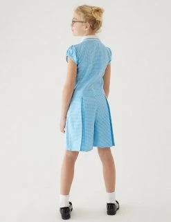 Dresses Girls' Gingham Pleated Zip School Playsuit (2-14 Yrs) 10 Dresses Girls' Gingham Pleated Zip School Playsuit (2-14 Yrs) -Cheap School Uniform Store SD 04 T76 6482 E1 X EC 2