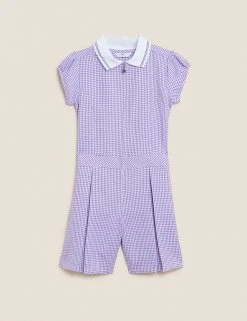 Dresses Girls' Gingham Pleated Zip School Playsuit (2-14 Yrs) 28 Dresses Girls' Gingham Pleated Zip School Playsuit (2-14 Yrs) -Cheap School Uniform Store SD 04 T76 6482 G0 X EC 90
