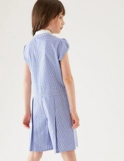 Dresses Girls' Gingham Pleated Zip School Playsuit (2-14 Yrs) 5 Dresses Girls' Gingham Pleated Zip School Playsuit (2-14 Yrs) -Cheap School Uniform Store SD 04 T76 6482 O4 X EC 2