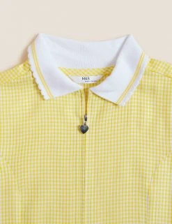 Dresses Girls' Gingham Pleated Zip School Playsuit (2-14 Yrs) 16 Dresses Girls' Gingham Pleated Zip School Playsuit (2-14 Yrs) -Cheap School Uniform Store SD 04 T76 6482 R0 X EC 5