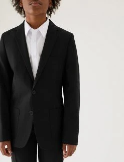 M&S Collection Blazers Boys' Slim Fit School Blazer (9-16 Yrs) 4 M&S Collection Blazers Boys' Slim Fit School Blazer (9-16 Yrs) -Cheap School Uniform Store SD 04 T76 7036 Y0 X EC 1