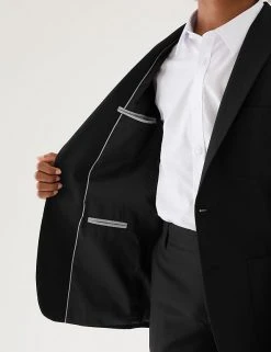 M&S Collection Blazers Boys' Slim Fit School Blazer (9-16 Yrs) 5 M&S Collection Blazers Boys' Slim Fit School Blazer (9-16 Yrs) -Cheap School Uniform Store SD 04 T76 7036 Y0 X EC 2