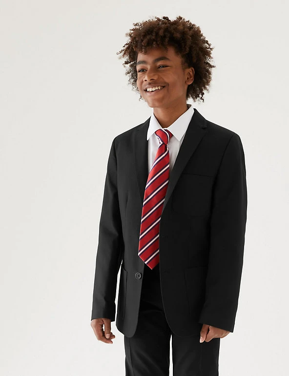 Boys' Slim Fit School Blazer (9-18 Yrs) M&S Collection Blazers Boys' Slim Fit School Blazer (9-18 Yrs) -Cheap School Uniform Store SD 04 T76 7037 Y0 X EC 0