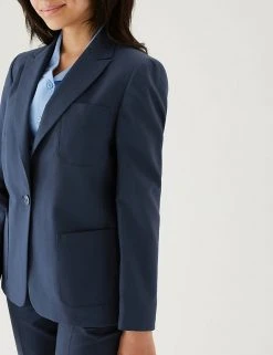 M&S Collection Blazers Girls' Slim Fit School Blazer (9-16 Yrs) 20 M&S Collection Blazers Girls' Slim Fit School Blazer (9-16 Yrs) -Cheap School Uniform Store SD 04 T76 7523 F0 X EC 1