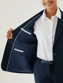 M&S Collection Blazers Girls' Slim Fit Blazer 11 M&S Collection Blazers Girls' Slim Fit Blazer -Cheap School Uniform Store SD 04 T76 7530 F0 X EC 2