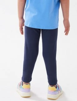 M&S Collection Cotton Rich Plain Leggings (2-7 Yrs) -Cheap School Uniform Store SD 04 T77 3173B F0 X EC 2