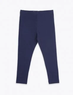 M&S Collection Cotton Rich Plain Leggings (2-7 Yrs) -Cheap School Uniform Store SD 04 T77 3173B F0 X EC 90