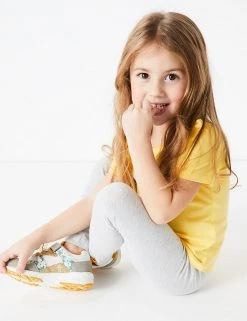 M&S Collection Cotton Rich Plain Leggings (2-7 Yrs) -Cheap School Uniform Store SD 04 T77 3173B T0 X EC 0