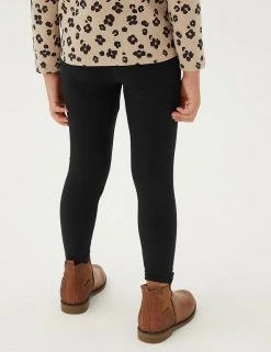 M&S Collection 5pk Cotton Rich Leggings (2-7 Yrs) -Cheap School Uniform Store SD 04 T77 3404E Y0 X EC 3