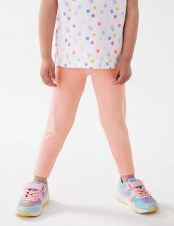 M&S Collection Cotton Rich Plain Leggings (2-7 Yrs) -Cheap School Uniform Store SD 04 T77 4528B A0 X EC 1